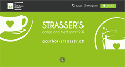 Desktop Screenshot of gasthof-strasser.at